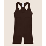 Freddy Womens Knitted Seamless Tracksuit In Brown