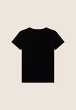 Freddy Womens Knitted Short Sleeves T-Shirt In Black