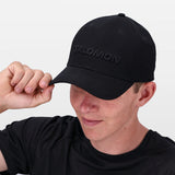 Salomon Unisex Adjustable Embroided Cap In Black