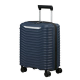 Samsonite Upscape Spinner Expandable Underseater Trolley Bag In Blue Nights