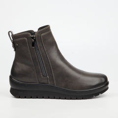 Butterfly Feet Ladies Saxon 1 Boots Grey