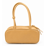 Sissy Boy Hadley Bowler Bag With Top Handle In Stone