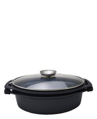 Schumann Professionnel 3 In 1 Roaster Aromacook In Black