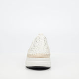 Butterfly Feet Ladies Semhora 24 Shoes In White