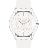 Swatch White Classiness Unisex Watch