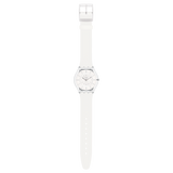 Swatch White Classiness Unisex Watch