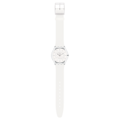 Swatch White Classiness Unisex Watch