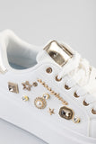 Sissy boy Womens Platform Sneakers In White