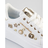 Sissy boy Womens Platform Sneakers In White