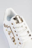 Sissy boy Womens Platform Sneakers In White