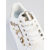 Sissy boy Womens Platform Sneakers In White