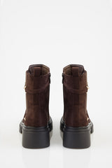 Sissy boy Ladies Aly Chealsea Ankle Boots In Chocolate