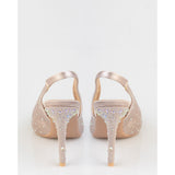 Sissy boy Ladies Aline Slingback Heels In Nude