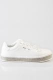 Sissy Boy Womens Sneakers with Bling In White