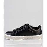 Sissy Boy Womens Sneakers with Bling In Black