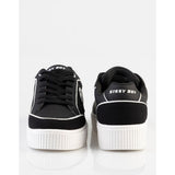 Sissy Boy Womens SB Sneaker In Black And White