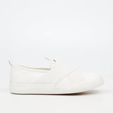 Butterfly Feet Ladies Shore 12 Shoes In White