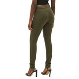 Sissy boy Ladies Joey Axel Knit Jeggings In Olive