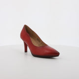 Hush Puppies Ladies Soft Phillipa Shoes In Red