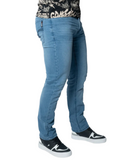 Soviet Mens Cormac Slim Leg Jeans In Light Indigo