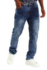 Soviet Mens Terminator #9 Slim Leg Denim In Indigo