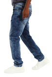 Soviet Mens Terminator #9 Slim Leg Denim In Indigo