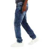 Soviet Mens Terminator #9 Slim Leg Denim In Indigo