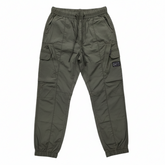 Soviet Mens Kenobi Fashion Cargo Joggers in Leaf Green