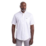 Pringle Mens Ethan Short Sleeve Classic Shirt In White