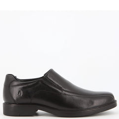 Hush Puppies Mens Pisces Slip On Cow Crust Leather Brown