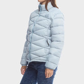 Jeep Womens Core Puffer Jacket In Light Blue