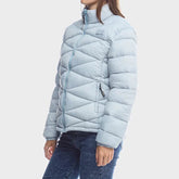 Jeep Womens Core Puffer Jacket In Light Blue