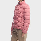 Jeep Womens Core Puffer Jacket In Pink
