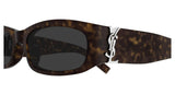 Saint Laurent Unisex SL Sunglasses In Tortoise
