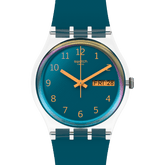 Swatch Unisex Blue Away Watch