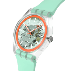 Swatch Sweetly Mint Pay Unisex Watch