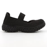 Rock Spring Ladies Overall Elastic Sneaker In Black