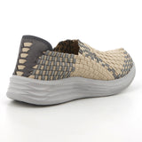 Rock Spring Ladies Impala Elastic Sneakers In Beige/Grey