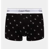 Calvin Klein Mens Low Rise 3 Pack Trunks In Black Multi