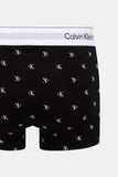 Calvin Klein Mens Low Rise 3 Pack Trunks In Black Multi
