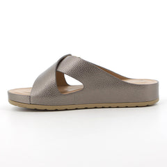 Hush Puppies Ladies Soft Pewter Tanika Sandals