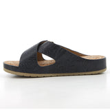 Hush Puppies Ladies Soft Tanika Emboss Sandals In Navy
