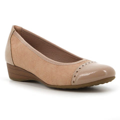 Hush Puppies Ladies Soft Rishon Shoes In Sand