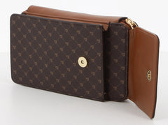 Pierre Cardin Guliana Core Mobile Sling Bag In Brown