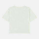 Nike Girls Lace It Up Boxy Tee T-Shits In Volt Tint