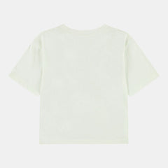 Nike Girls Lace It Up Boxy Tee T-Shits In Volt Tint