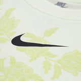 Nike Girls Lace It Up Boxy Tee T-Shits In Volt Tint