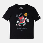 Nike Boys I Am Sport Boxy Graphic Tee T-Shirts In Black