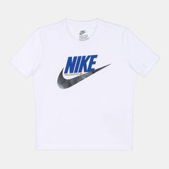 Nike Boys Tee and Track Pants Set In Black and White