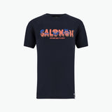 Salomon Boys Sun Fun T-Shirt In Blue Night